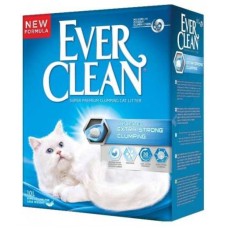 Ever Clean (Эвер Клин) EXTRA STRONG CLUMPING UNSCENTED (Екстра Сила без запаху) бентонитовый наполнитель для котов, 10 л